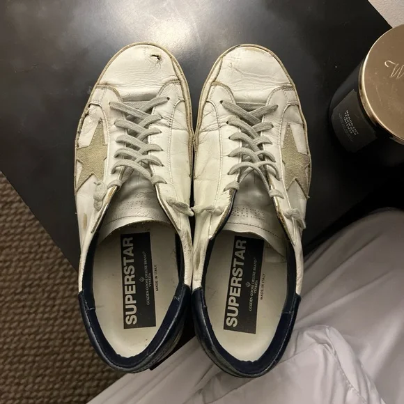 GGDB White and Black Star Sneakers - Picture 5 of 5